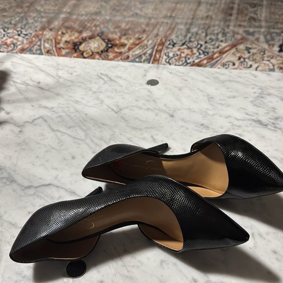 Another Jessica Simpson style, stunning black heels, size 9.5. - Picture 5 of 5